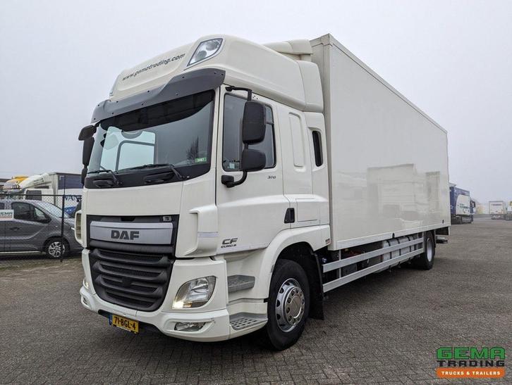 DAF CF 370 FA 4x2 Spacecab Euro6 - GeslotenBak 8.2M + Laadkl, Auto's, Vrachtwagens, ABS, Airconditioning, Cruise Control, Electronic Stability Program (ESP)