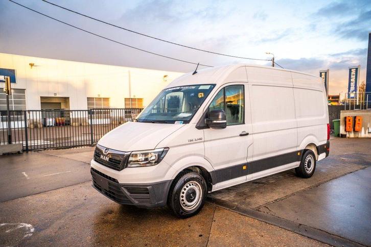 MAN TGE 3.140 (bj 2020), Auto's, Bestelwagens en Lichte vracht, Bedrijf, Te koop, Airconditioning, Elektrische ramen, Navigatiesysteem