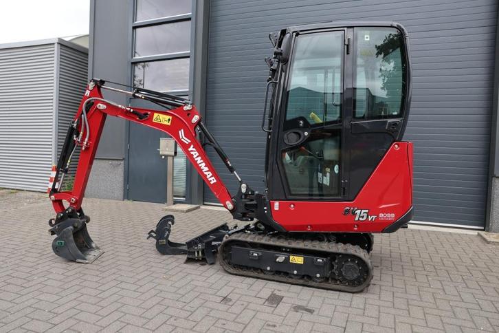 Yanmar SV15 vt Nieuwstaat! + Snelwissel 2x Bakken minigraver, Zakelijke goederen, Machines en Bouw | Overig, Ophalen