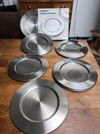 rvs bordonderzetters onderborden, Overige materialen, Gebruikt, Ophalen of Verzenden, Bord(en)