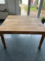 Table  en manguier 140cm/140cm, Maison & Meubles, Tables | Tables à manger, Enlèvement, Comme neuf