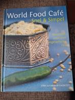 Chris Caldicott - World food cafe, Boeken, Vegetarisch, Chris Caldicott; Carolyn Caldicott, Ophalen of Verzenden, Zo goed als nieuw