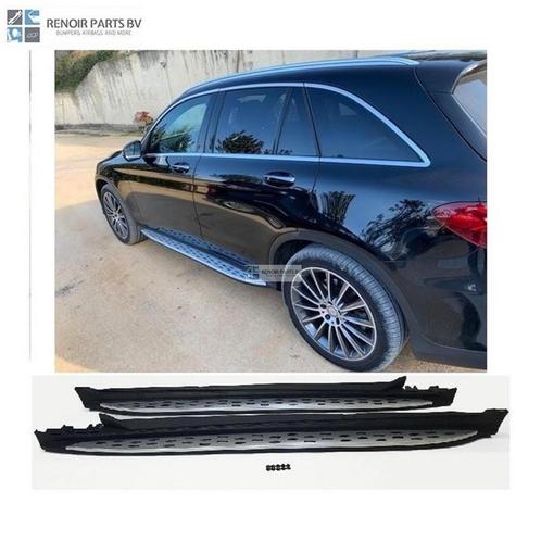 Zijskirt MERCEDES GLC KLASSE W253 X253 Side Steps 2016-2022, Auto-onderdelen, Carrosserie, Links, Gebruikt, 6 maanden garantie