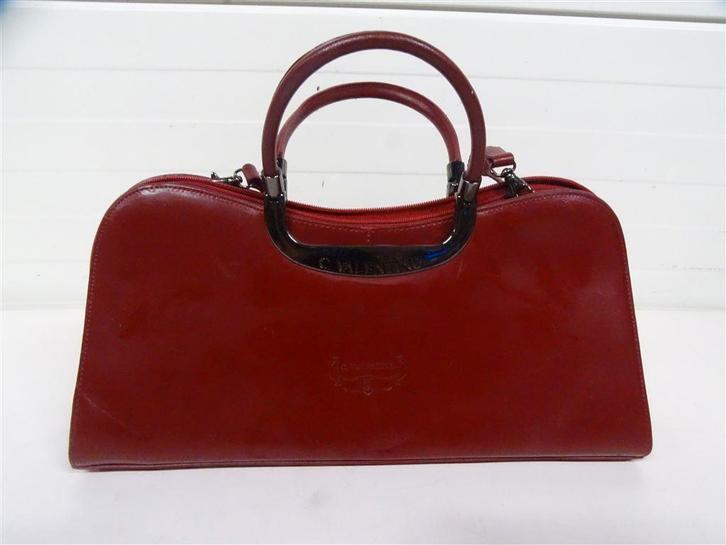 A6699. Vintage Handtas van C. Valentino, Handtassen en Accessoires, Tassen | Damestassen, Gebruikt, Handtas, Ophalen of Verzenden