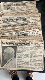 Les geant de l’histoire - Libre belgique 1973, Verzamelen, Ophalen, Knipsel(s)