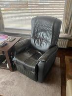 2 Lederen relaxzetels, Huis en Inrichting, Ophalen, Gebruikt, 75 tot 100 cm, 50 tot 75 cm