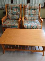 Tafel en 2 stoelen ( rotan), Ophalen
