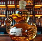 Prachtige glazen Whisky karaf Eend (320ml), Ophalen of Verzenden, Nieuw