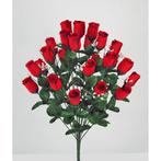 Bouquet de rose + gypsophile en soie, Enlèvement, Neuf