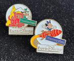 2 Pins Eurodisney, Collections, Comme neuf