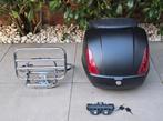 Topcase avec support chromé Vespa GTS, Motos, Enlèvement ou Envoi, Neuf