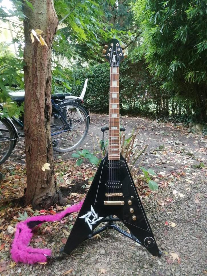 Flying V MIJ 70/80., Muziek en Instrumenten, Snaarinstrumenten | Gitaren | Elektrisch, Gebruikt, Solid body, Gibson, Ophalen of Verzenden