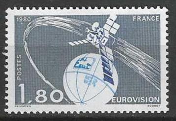 Frankrijk 1980 - Yvert 2073 - Eurovision (PF) beschikbaar voor biedingen