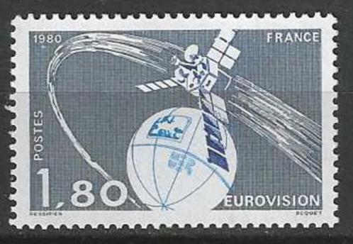 Frankrijk 1980 - Yvert 2073 - Eurovision (PF), Postzegels en Munten, Postzegels | Europa | Frankrijk, Postfris, Verzenden