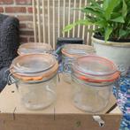 Inmaakbokalen met draadbeugel - spanbeugelglas 1€ per stuk, Enlèvement ou Envoi, Neuf