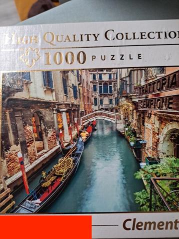 Puzzel 1000 stukjes Clementoni (NL+31), Ophalen, 500 t/m 1500 stukjes, Zo goed als nieuw, Legpuzzel