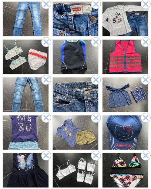 Knap lot meisjeskledij, maat 134/140, (LEVI'S & RIVERWOODS), Kinderen en Baby's, Kinderkleding | Kinder-kledingpakketten, Zo goed als nieuw