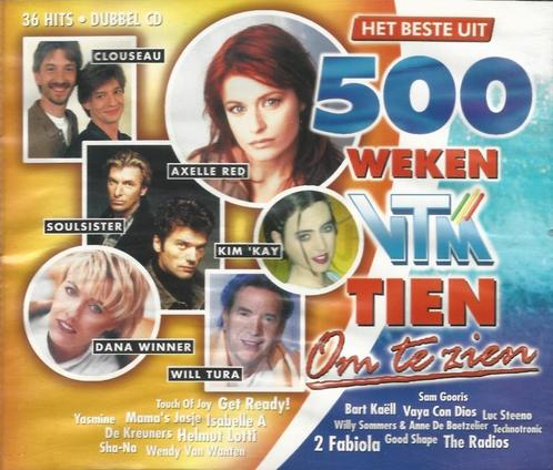 2CD-BOX * 500 WEKEN TIEN OM TE ZIEN, Cd's en Dvd's, Cd's | Nederlandstalig, Zo goed als nieuw, Pop, Ophalen of Verzenden