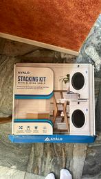 Stapelkit wasmachine en droogkast, Elektronische apparatuur, Wasmachines, Ophalen, Nieuw