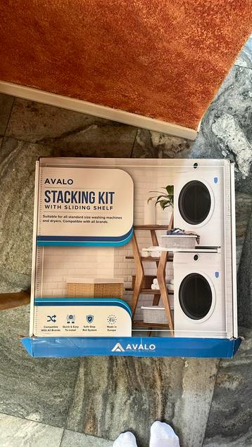 Stapelkit wasmachine en droogkast, Enlèvement, Neuf