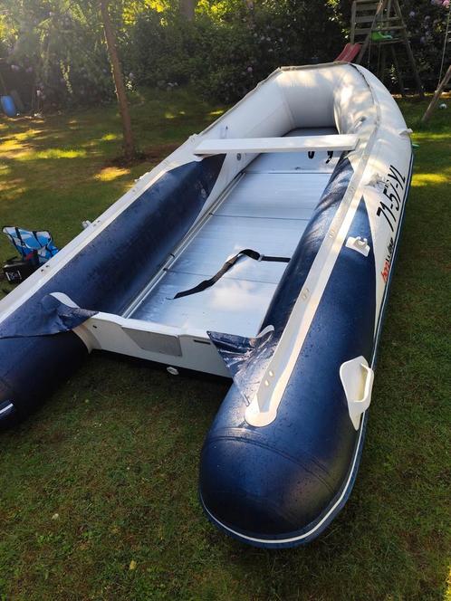 Honwave Honwave t40 rubberboot 4 meter.
Inclusief Yamaha 8 p, Watersport en Boten, Rubberboten, Zo goed als nieuw, Yamaha, Aluminium