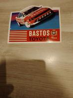 Sticker Bastos Toyota, Ophalen of Verzenden