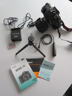 Canon 7D met accessoires, Audio, Tv en Foto, Spiegelreflex, Canon, 8 keer of meer, Gebruikt