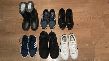 6 sets schoenen