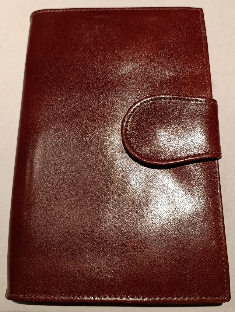 Grand Portefeuille En Cuir Du XVIII