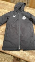 Zwarte jas club brugge maat 134 cm, Kinderen en Baby's, Ophalen, Zo goed als nieuw