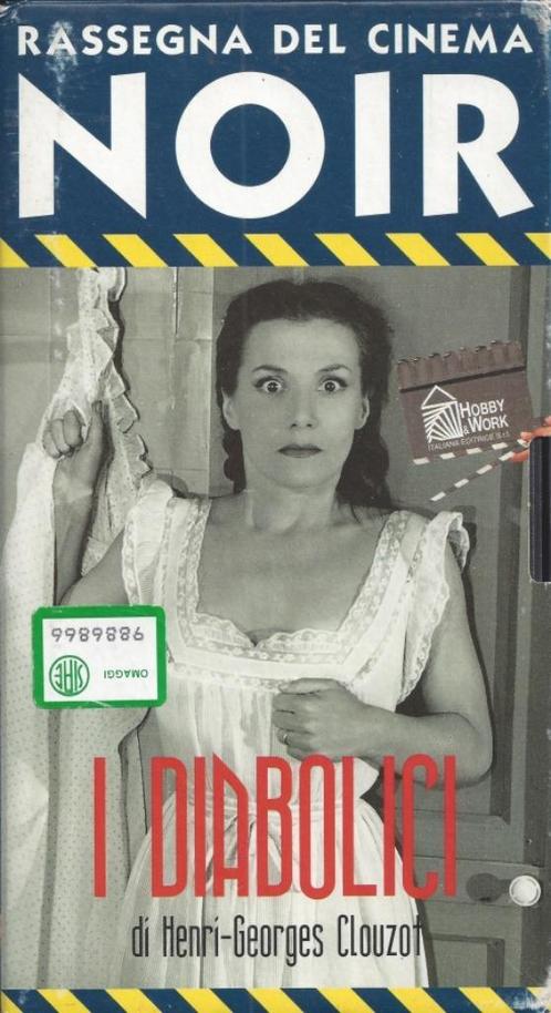 I Diabolici (Les Diaboliques) (1955) VHS, Cd's en Dvd's, VHS | Film, Zo goed als nieuw, Horror, Verzenden