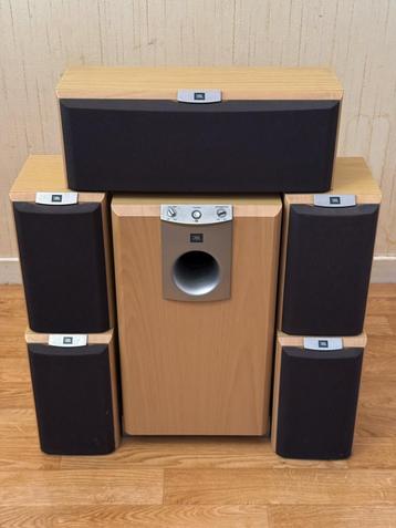 Pack JBL SCS-178 SAT 5.1 – Enceintes Home Cinéma Vintage, Autres marques, Enlèvement ou Envoi, Barre de son, Comme neuf