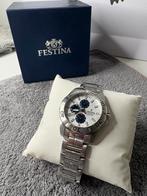 Festina herenhorloge zilver – Multifunction – staal – 43 mm, Handtassen en Accessoires, Horloges | Heren, Overige merken, Staal