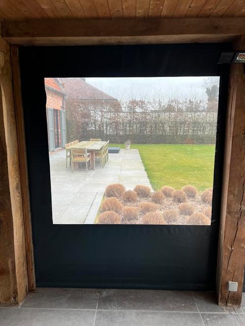 Afsluiting overdekt terras, Doe-het-zelf en Bouw, Zeil en Folie, Zo goed als nieuw, Zeil, Ophalen