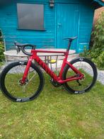 Canyon aero slx maat M kleur rood, Fietsen en Brommers, Ophalen, Carbon