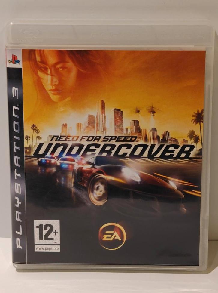Need for Speed Undercover PlayStation 3 Complete mooie staat, Games en Spelcomputers, Games | Sony PlayStation 3, Zo goed als nieuw