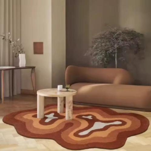 Modern Fluffy Vloerkleed – maatwerk, Huis en Inrichting, Stoffering | Tapijten en Vloerkleden, Nieuw, 150 tot 200 cm, 150 tot 200 cm