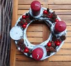 Centre de table Noël - support pour 4 bougies neuf, Enlèvement, Neuf