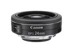 Canon EF-S 24mm F/2.8 STM + UV filter, Ophalen, Zo goed als nieuw, Groothoeklens