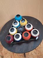 Theelichthouder (biljartballen) echt iets voor een mancave, Ophalen, Gebruikt, ., .