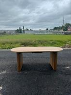 Eiken eettafel ovaal - uitschuifbaar (NIEUW), Huis en Inrichting, Tafels | Eettafels, Ophalen, Nieuw, Ovaal