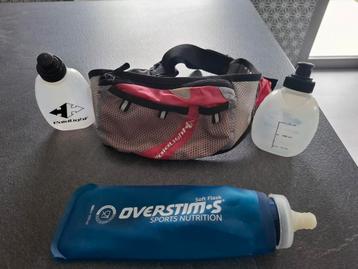 Ceinture porte gourdes avec 2 gourde + flask beschikbaar voor biedingen