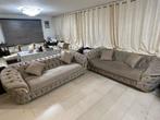 Moderne sofa set - 2 sofa’s + fauteuil, Huis en Inrichting, Ophalen, Zo goed als nieuw, Stof, Modern, luxe