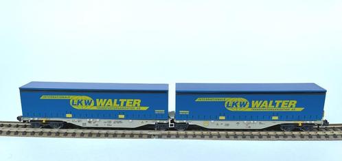 Rocky-Rail Sggmmss 90 avec caisses mobiles LKW Walter 1/160, Hobby & Loisirs créatifs, Trains miniatures | Échelle N, Neuf, Wagon