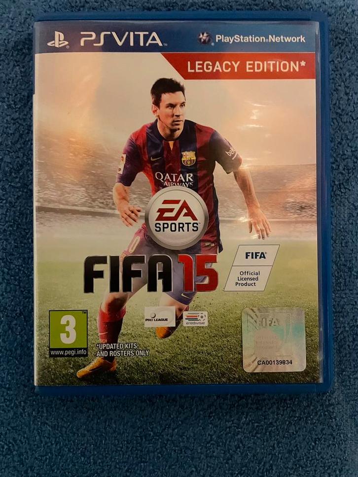 FIFA 15 – Legacy Edition | PS Vita, Games en Spelcomputers, Games | Sony PlayStation Vita, Zo goed als nieuw, Sport, 1 speler
