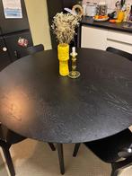 Eettafel met stoelen, Ophalen, Gebruikt, Vier personen, 100 tot 150 cm