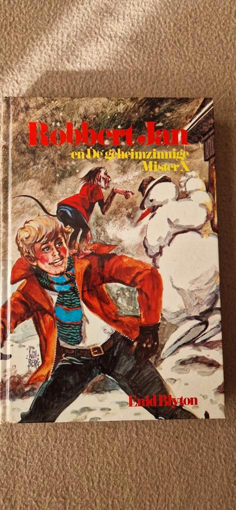 Robbert Jan en de geheimzinnige Mister X. - Enid Blyton, Boeken, Kinderboeken | Jeugd | 10 tot 12 jaar, Zo goed als nieuw, Ophalen of Verzenden