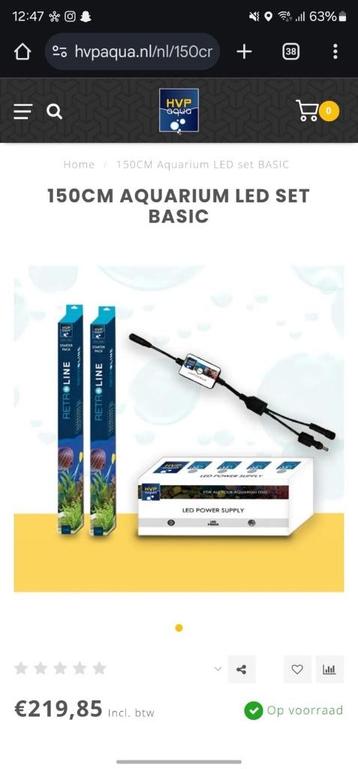 Aquarium ledverlichting set beschikbaar voor biedingen