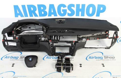 Airbag set - Dashboard zwart HUD BMW X6 F16 (2014-2019), Auto-onderdelen, Dashboard en Schakelaars, Gebruikt, Ophalen of Verzenden