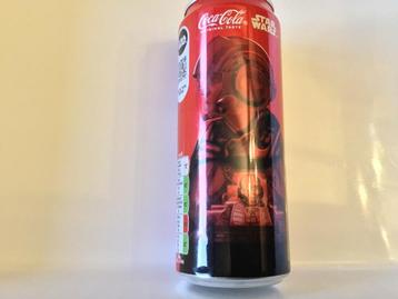Leeg Star Wars coca-cola blik beschikbaar voor biedingen